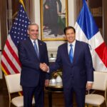 Presidente Abinader y Secretario de Estado Marco Rubio abordan crisis haitiana en reunión bilateral en Washington