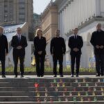 Merz, Macron, Starmer y Tusk llegan a Kiev para presionar a Putin para aceptar un alto el fuego de 30 días en la guerra de Ucrania