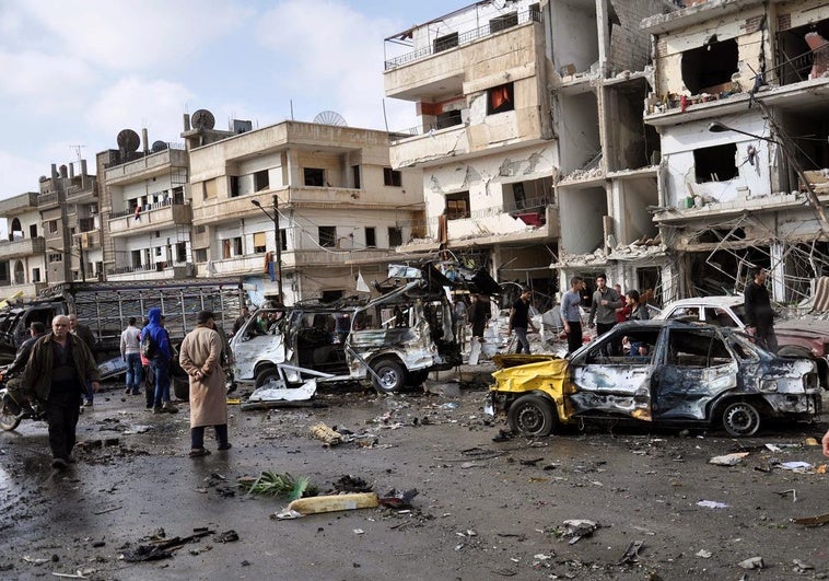 Israel anuncia haber bombardeado el distrito del Palacio Presidencial de Siria