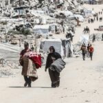 La ayuda llega con cuentagotas a las calles de Gaza
