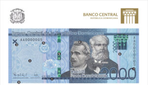 Anuncian circulación de nuevos billetes de dos mil pesos (RD$2,000.00, año 2024)