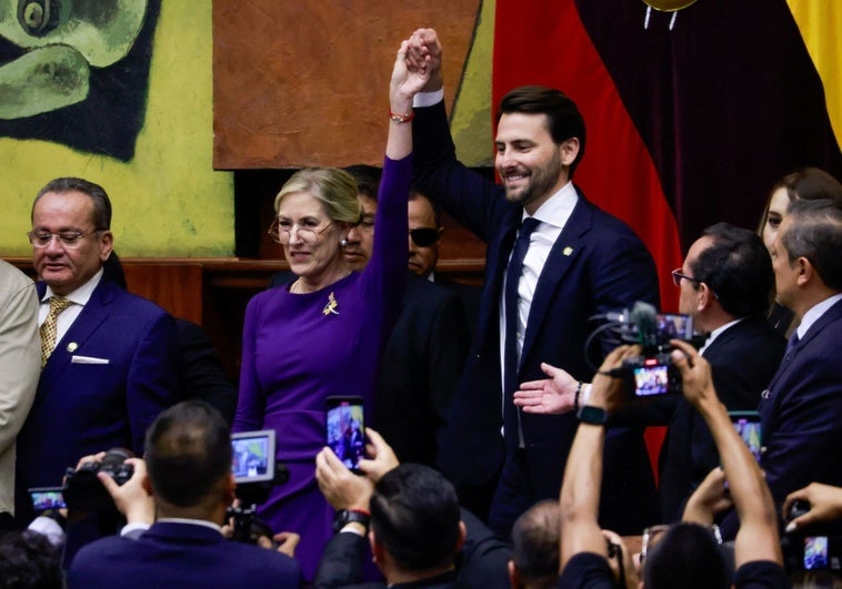 El correísmo sufre una nueva derrota mientras Noboa logra poner presidente en el Congreso