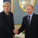 Le Pen apoya a Putin frente a Macron y los aliados europeos