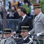 Macron conmemora la capitulación nazi afirmando que es necesario seguir luchando para defender las amenazas actuales