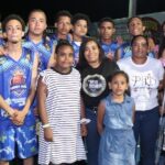 Quinteto Francisco Díaz consigue primera victoria categoría juvenil  basket sector Los Espinola