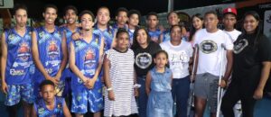 Quinteto Francisco Díaz consigue primera victoria categoría juvenil  basket sector Los Espinola