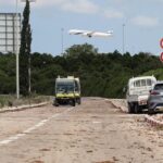Al menos seis heridos tras impactar un misil de los hutíes cerca del aeropuerto de Tel Aviv