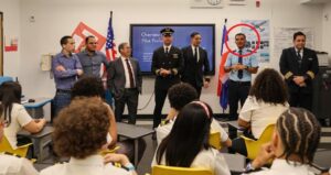 Pilotos dominicanos inspiran estudiantes escuela Gregorio Luperón del Alto Manhattan