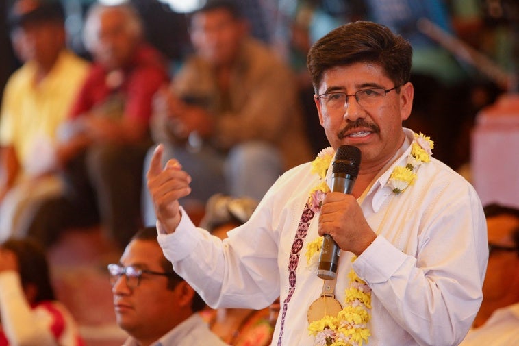 Un representante indigena se encamina a ser el nuevo presidente de la Corte Suprema de México