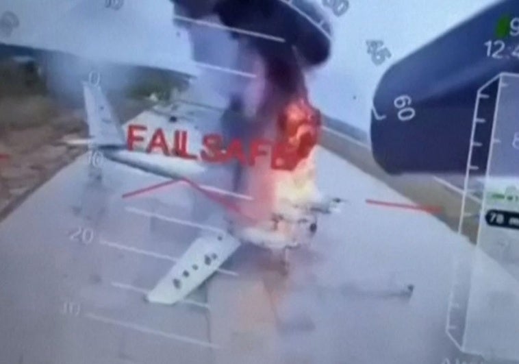Topos, camioneros engañados y 117 drones ocultos un año y medio: así fue el 'Pearl Harbor' de Ucrania a la aviación de Putin