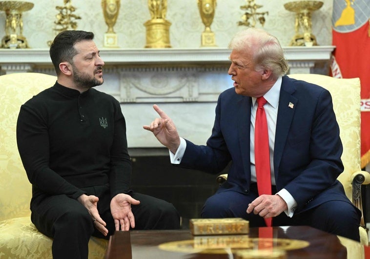 Trump y Zelenski mantienen una conversación por teléfono: «Ha sido una llamada positiva»
